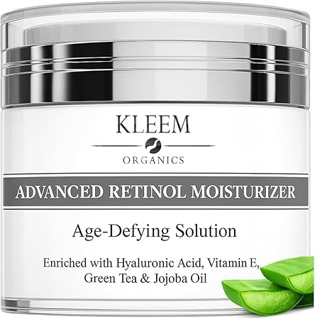 Anti-Wrinkle Face Cream Hyaluronic Acid with Retinol and Collagen – Elected Best Anti-Wrinkle Cream for Women and Men for Wrinkles, Dark Spots and Fine Lines – 50 ml