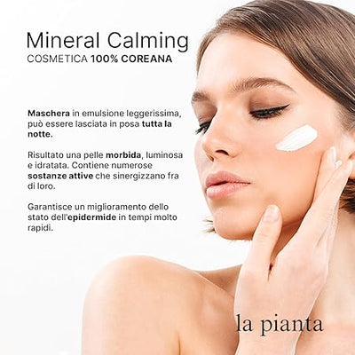 Face Cream 100 ml | Night Mask Without Rinsing | High Intense, Long-Lasting Hydration | Korean Cosmetics 100% | Dermatologically Tested Regenerating and Calming Cream