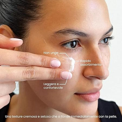 Remescar Cream Bags and Dark Circles 10ml - Instant Eye Contour Treatment for Bags and Dark Circles - Men and Women Deafening Cream with 180 Applications